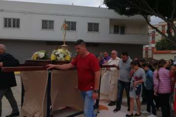 Procesiones del Corpus Christi en Lomo Magullo (Foto 1-34) y San José de Las Longueras (Foto 35-43) (Foto Francisco Javier Santana)